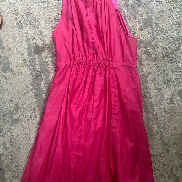 Vintage Esley Pink Sleeveless Girl’s Dress Cotton and Silk Loveliness! - Picture 5 of 6